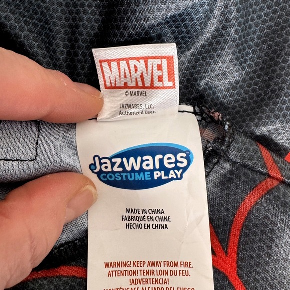 Marvel Spiderman Miles Morales Costume Jumpsuit Kids 4T Cosplay Spidey Bodysuit - Picture 6 of 10